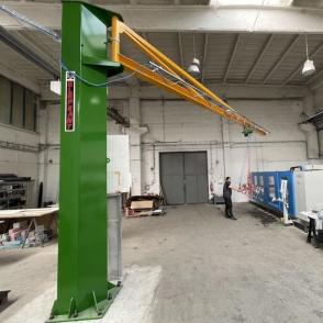 Potence sur fut industrielle