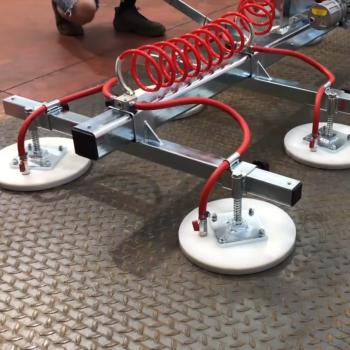 Préhenseur à ventouses pour tôle