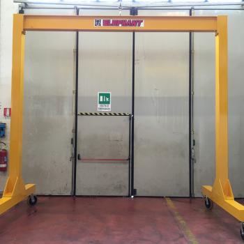Portique de levage sur roues