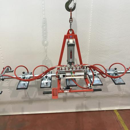 Palonnier à ventouses série top pour plans de cuisine