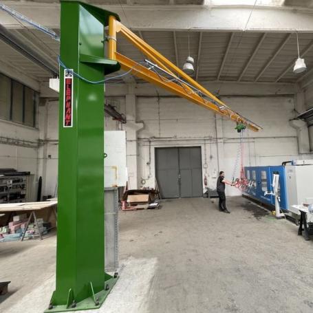 Potence sur fut industrielle