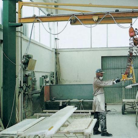 Potence de levage à bras extensible